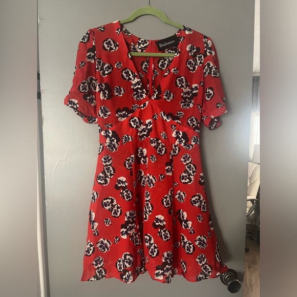 Realisation Par Ozzie Mini Dress in Poppy - Picture 4 of 7